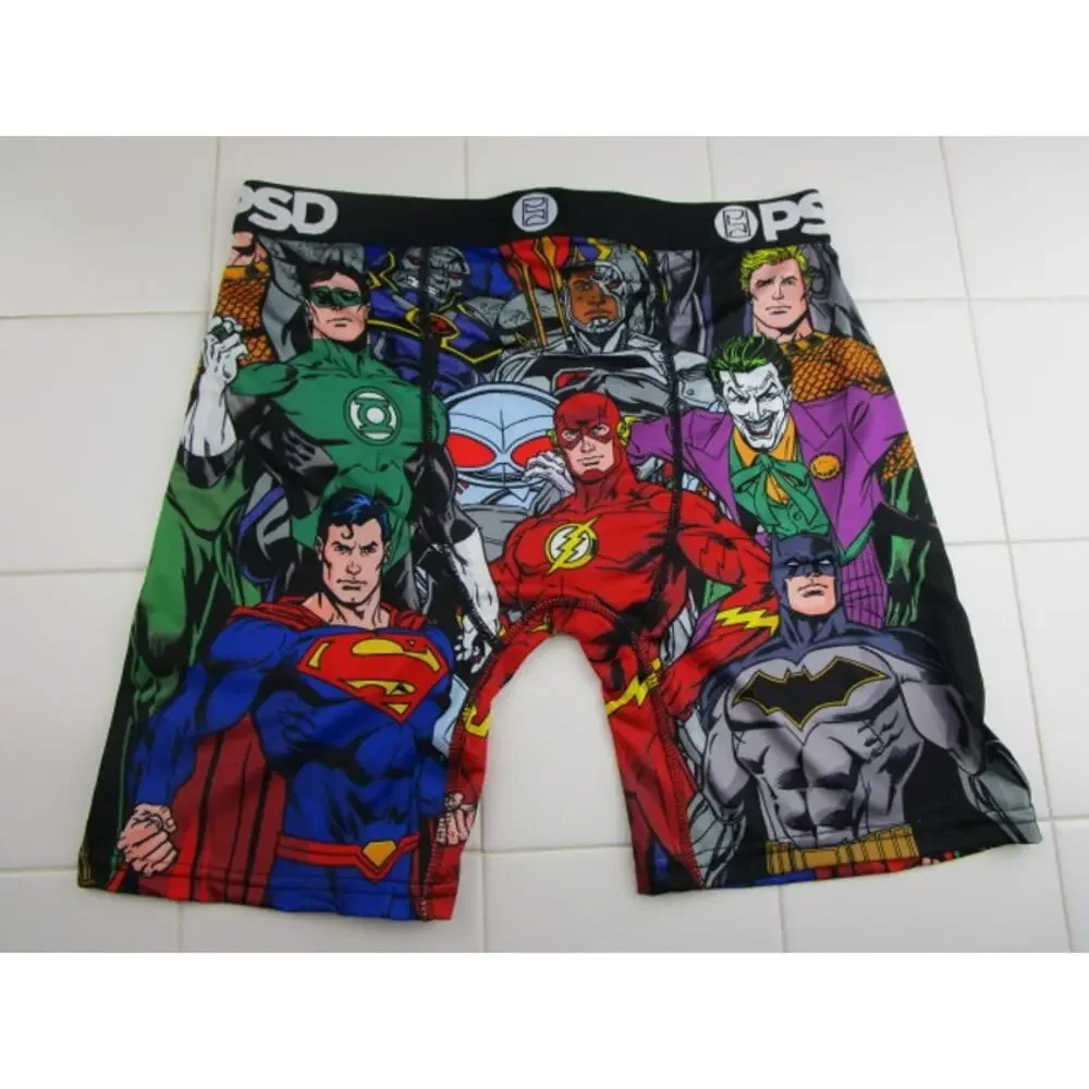 PSD DC Boys Squad Men's‎ Size Medium Underwear Boxer Briefs